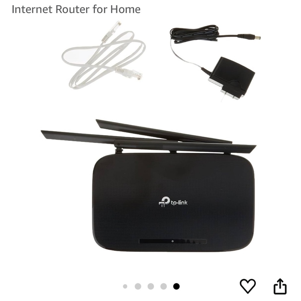 TP-Link Black Wireless N Router - Picture 4 of 5